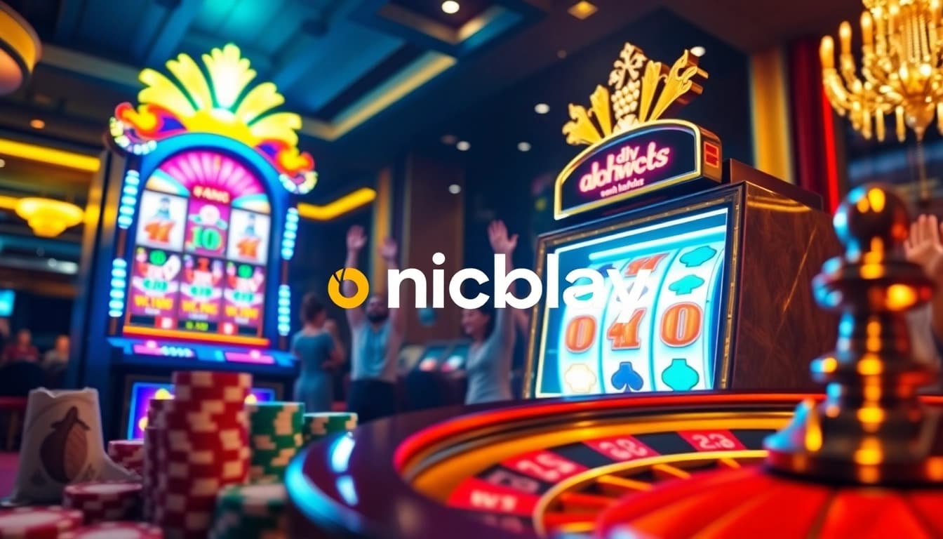 Experience winning excitement at onicplay's glamorous slot machine.