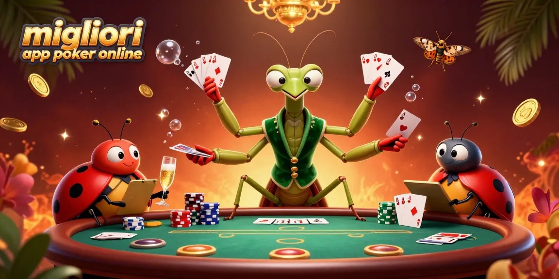 Giocare con le migliori app poker online, divertendosi a distribuire carte e vincere premi.