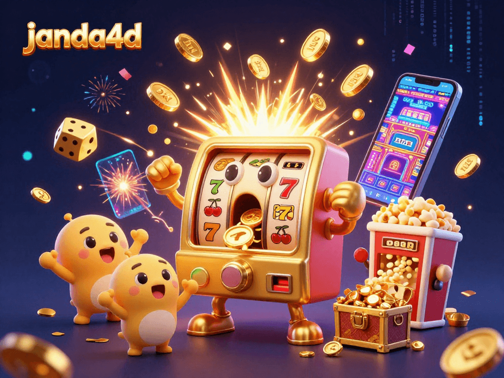 Slot JANDA4D menghadirkan keseruan jackpot dengan banyak koin melimpah dalam ilustrasi unik