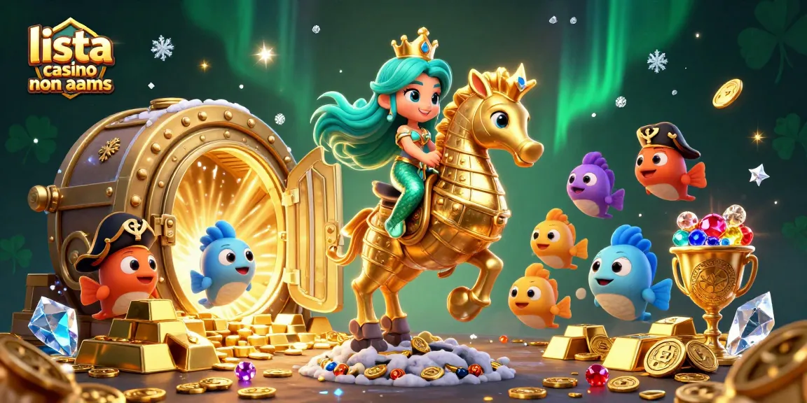 Gioca con la lista casino non AAMS e scopri ricchezze e avventure sottomarine.