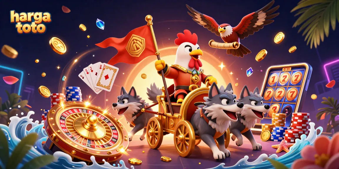 Engage in thrilling gameplay at harga toto with exciting reels, vibrant casino elements, and winning chances.