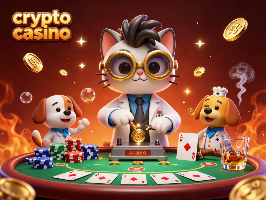 Crea vincite da crypto casino con gatti e cani nel laboratorio ludico di poker.