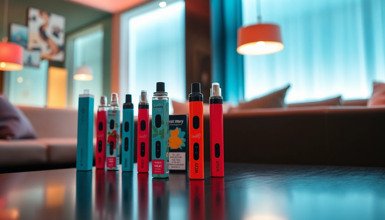 Showcase lost mary disposable vapes in a vibrant and inviting setting.