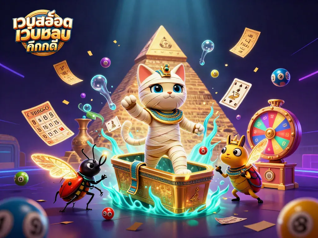 สนุกไปกับเว็บสล็อตเว็บตรง แตกดี ในภาพการ์ตูน 3D สุดอลังการบรรยากาศในคาสิโน