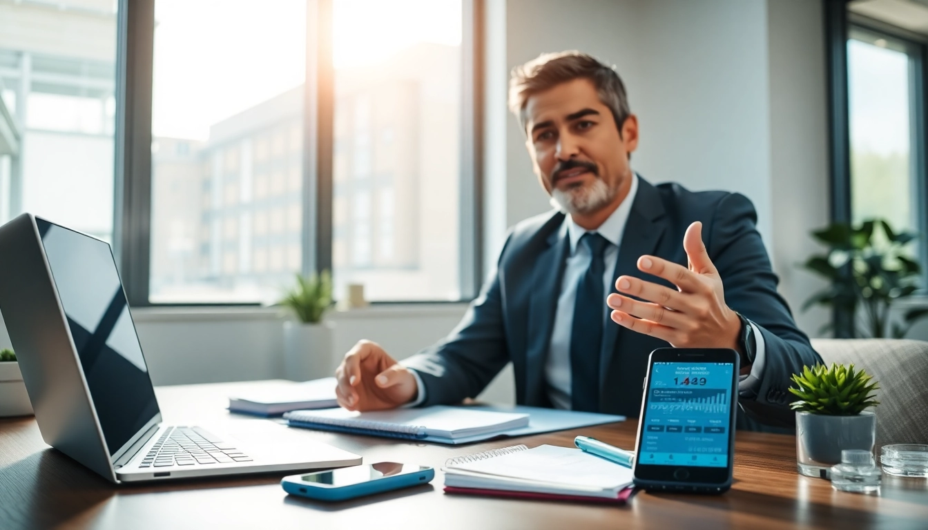 카드 한도 현금화 방법을 설명하는 재무 컨설턴트의 모습