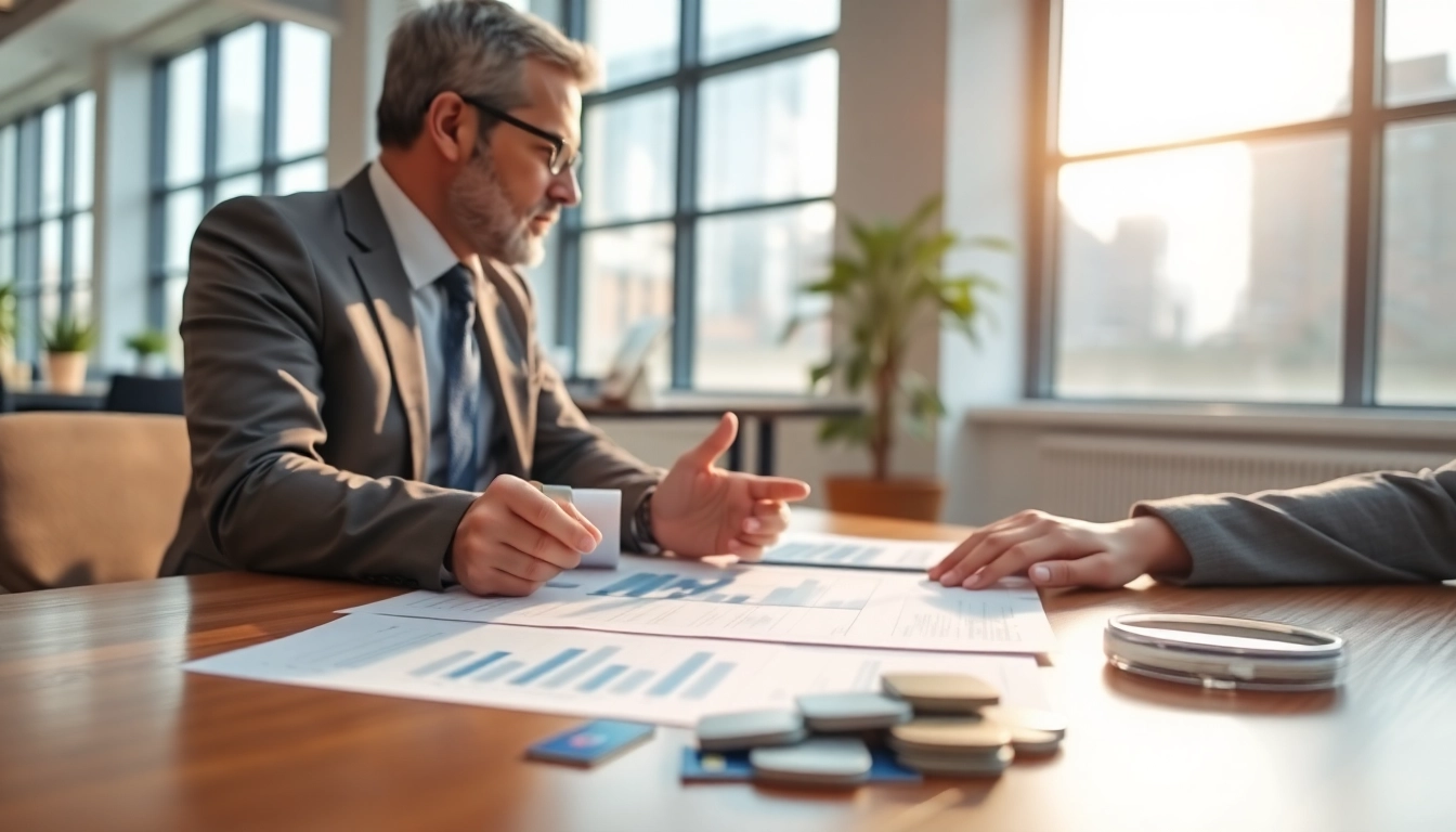 신용카드 현금화에 대한 조언을 하는 전문 금융 상담사의 이미지