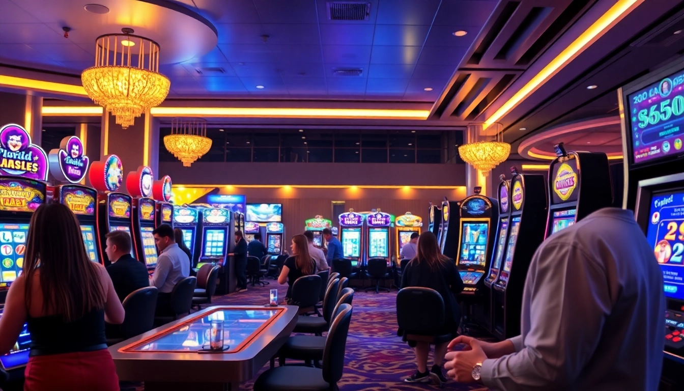 Engage with thrilling online casinos Canada featuring diverse games and vibrant atmosphere.