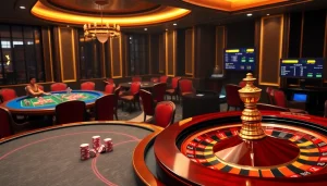 Experience thrilling gaming action at Bin88 casino with high-stakes poker and roulette.