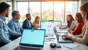 Engaged team in Strategy Capture Management discussion showcasing dynamic collaboration.