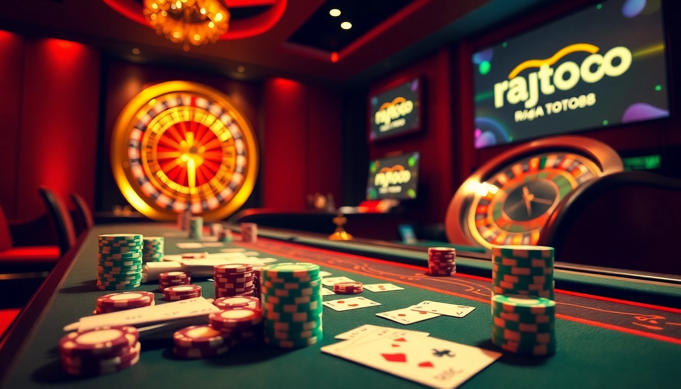 Win big at raja toto88 with vibrant casino tables, exciting slot machines, and thrilling roulette play.