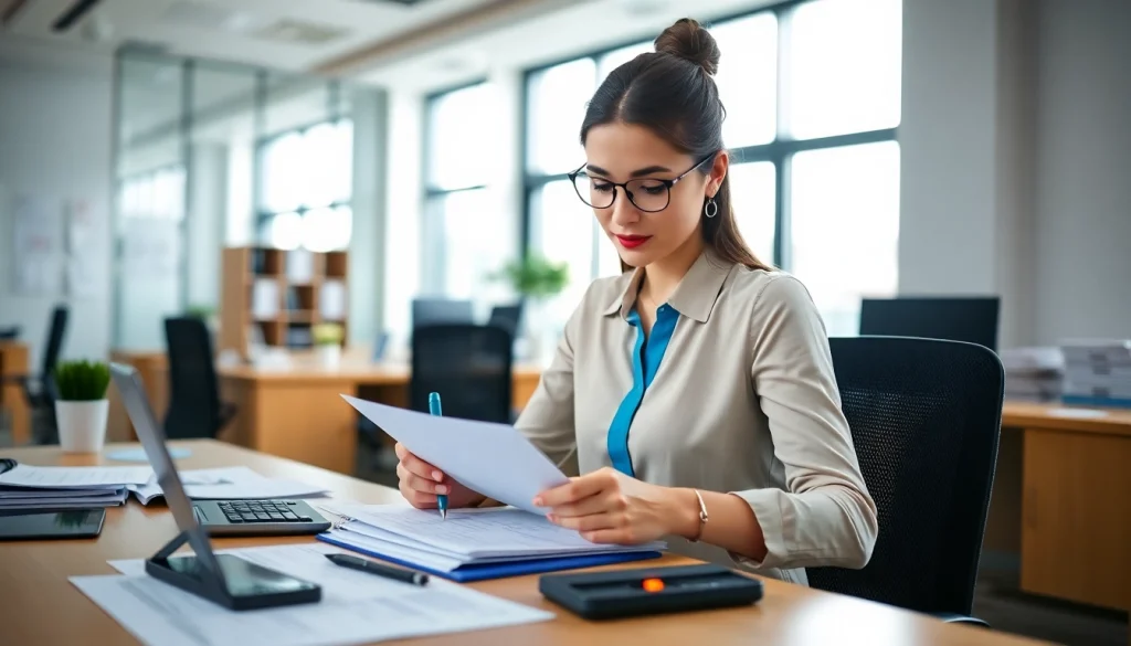 Fill out the eta application uk form efficiently in a modern office setting.