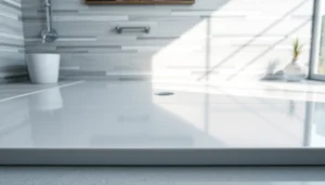 Explore a beautifully designed shower base showcasing modern elegance and sleek features.