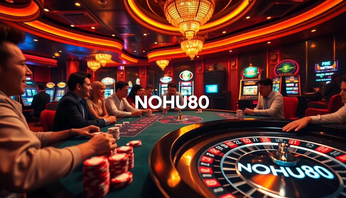 NoHU90 enhances your poker experience with vibrant casino visuals and exciting gameplay interfaces.