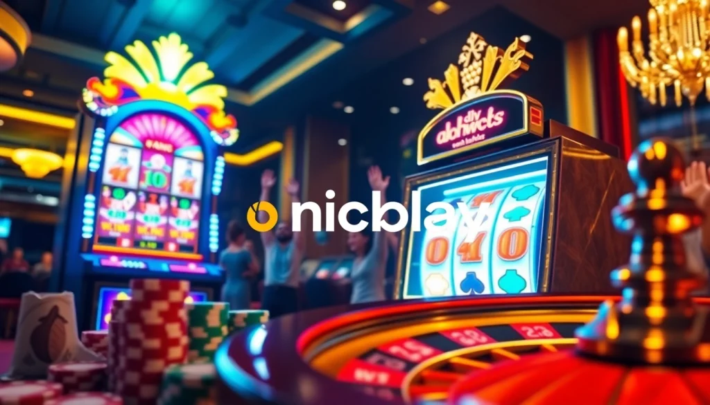 Experience winning excitement at onicplay's glamorous slot machine.