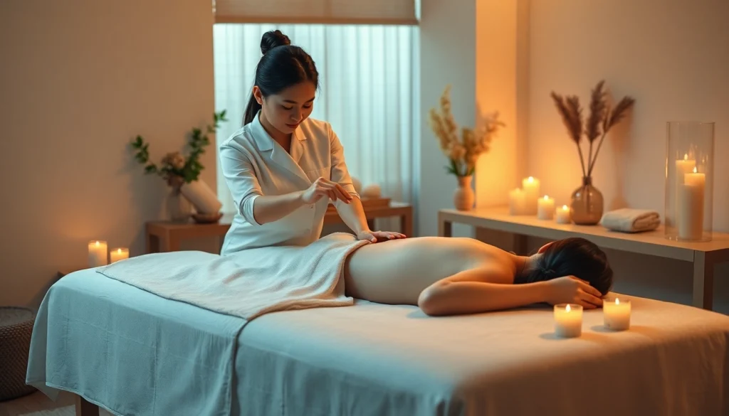 숙련된 치료사와 함께 차분한 환경에서 최상급의 오산출장마사지 경험하기