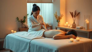 숙련된 치료사와 함께 차분한 환경에서 최상급의 오산출장마사지 경험하기