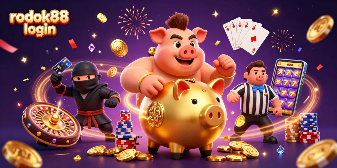 Engage with exciting games at rokok88 login featuring dynamic casino elements and characters.