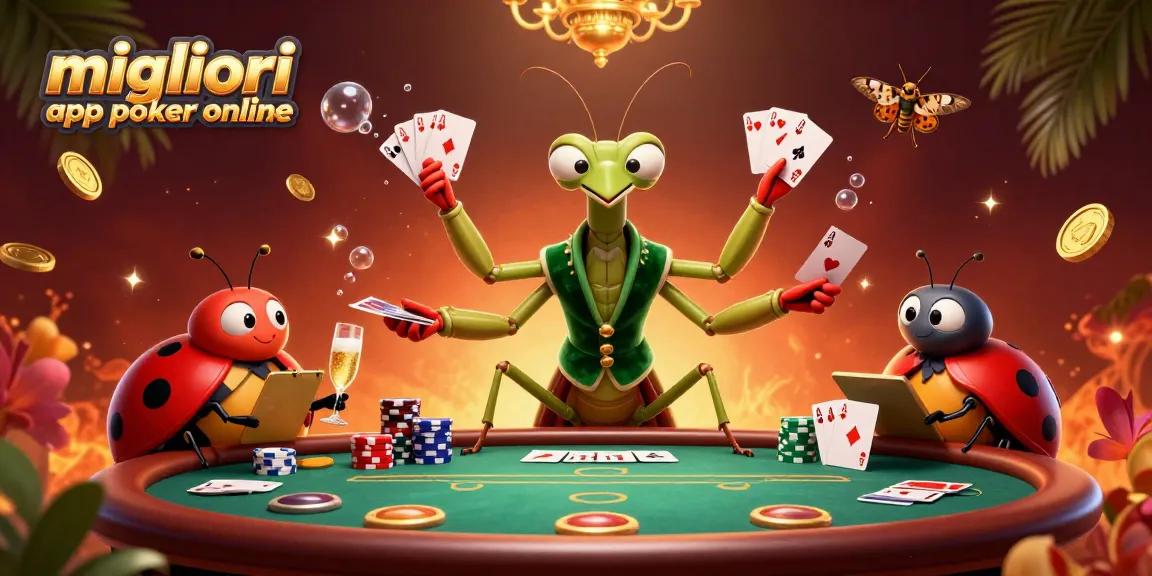 Giocare con le migliori app poker online, divertendosi a distribuire carte e vincere premi.