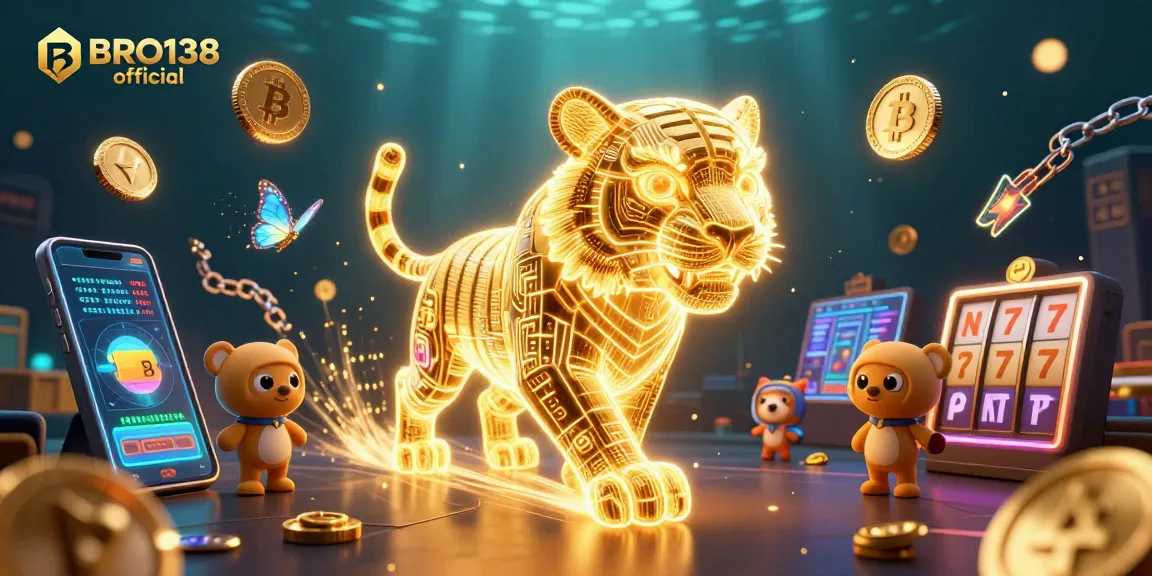 Engage with BRO138 official's vibrant slot experience in a dynamic 3D casino landscape.